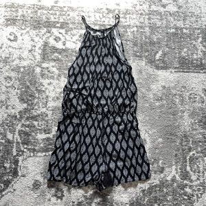 Super Cute Black and White Romper